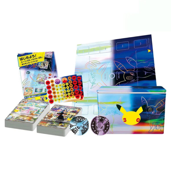 deck_set_30th_2 Pokémon TCG: 30th Celebration Premium Deck Set Espeon & Umbreon Japanese (Pre-Order)