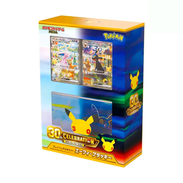 deckset30th Pokémon TCG: 30th Celebration Premium Deck Set Espeon & Umbreon Japanese (Pre-Order)
