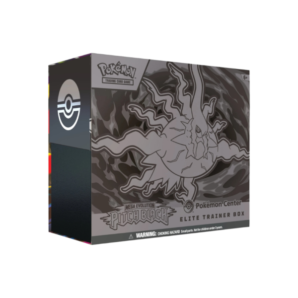 etbcenter1 Mega Evolution—Pitch Black Pokémon Center Elite Trainer Box (Pre-Order)