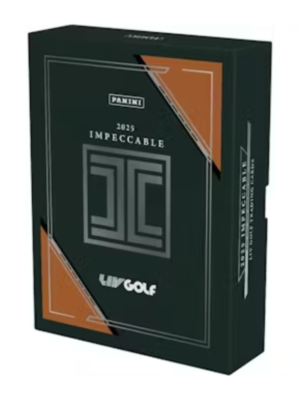 2025 Panini Impeccable LIV Golf Hobby Box