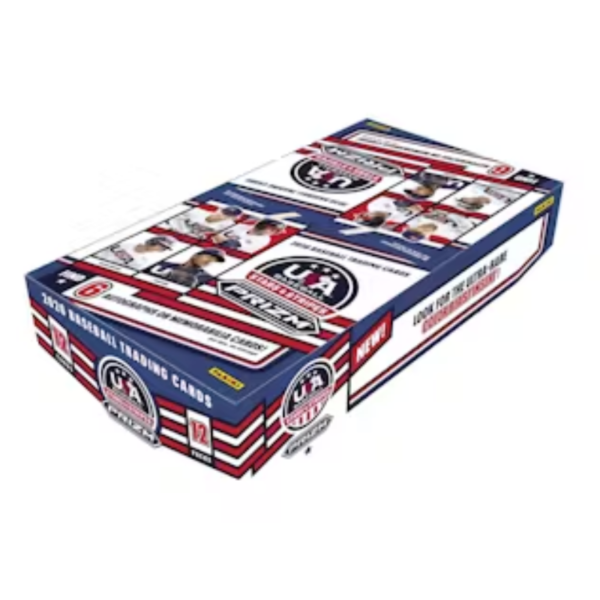 resizingforshopify-2026-03-12T125803.199.png 2026 Panini USA Stars & Stripes Prizm Baseball Hobby Box