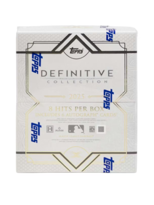 2025 Topps Defiitive Baseball Hobby 2 Box Case